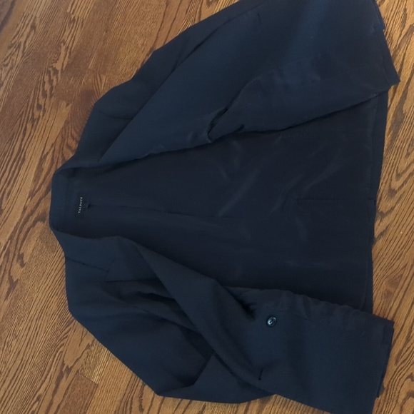 Talbots Navy Double-Breasted Blazer Timeless Design Office Siren Plus Size Sz 20 - Picture 6 of 10